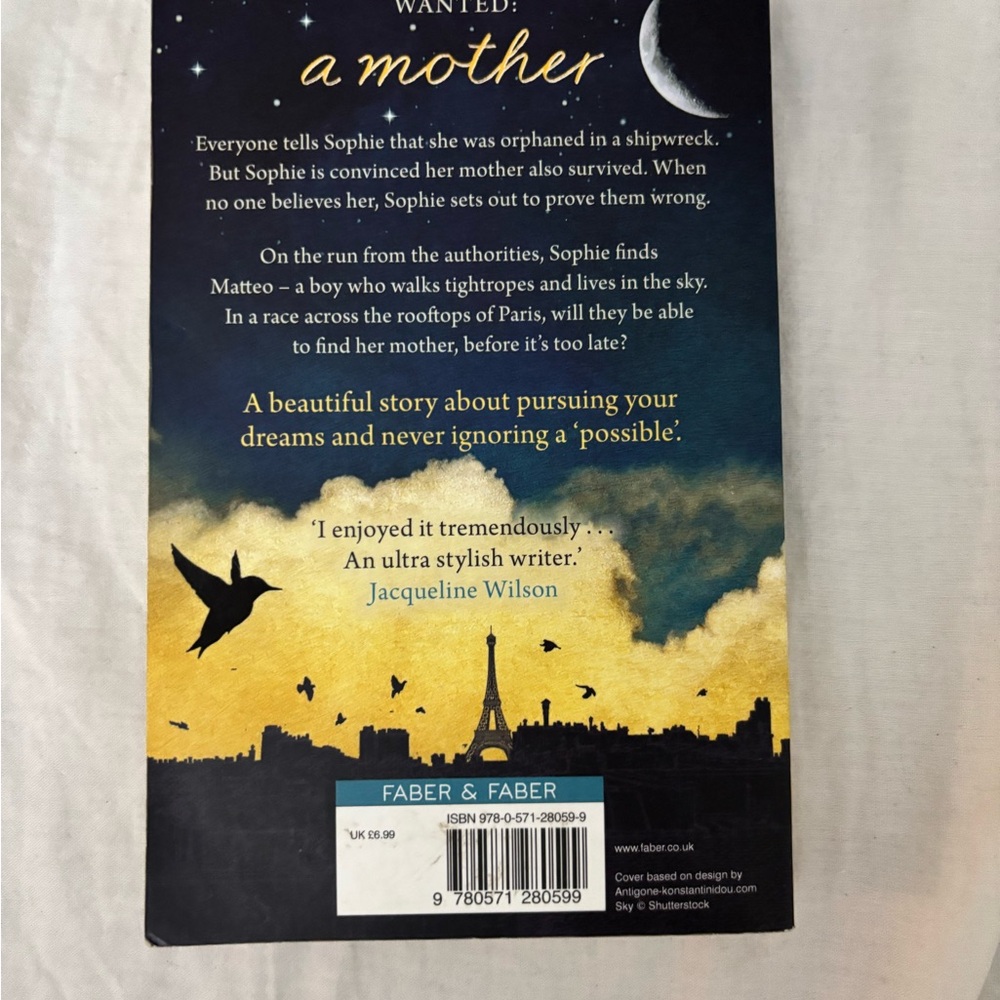 Katherine Rundell 'Rooftoppers' Book - Picture 2 of 2